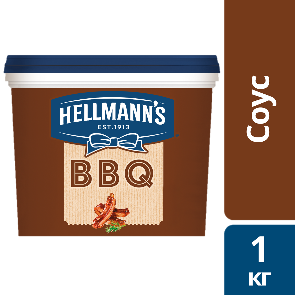 HELLMANN'S Соус Барбекю (1кг) - Unilever Food Solution. Новая линейка соусов Hellmann's