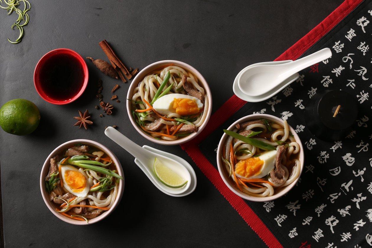 Азиатский суп с Хойсином